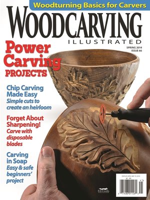 cover image of Woodcarving Illustrated Issue 66 Spring 2014
